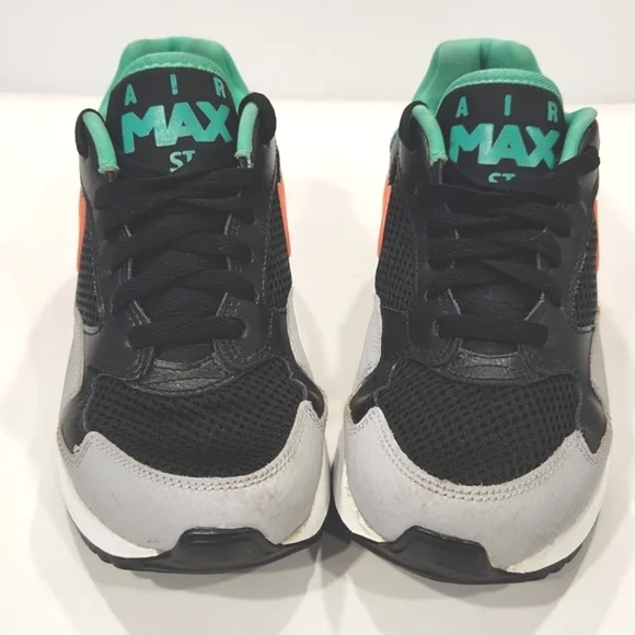 Nike Air Max St Trainers Black, Hot Lava, Mint Green Athletic Women's  7 EUC! - Picture 2 of 15